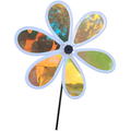 Wikz Windmolen - Twista Flower - 27 cm - Regenboog